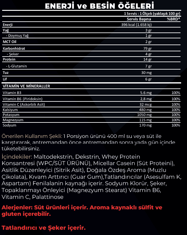 GAIN-X Mass Gainer 3000Gr