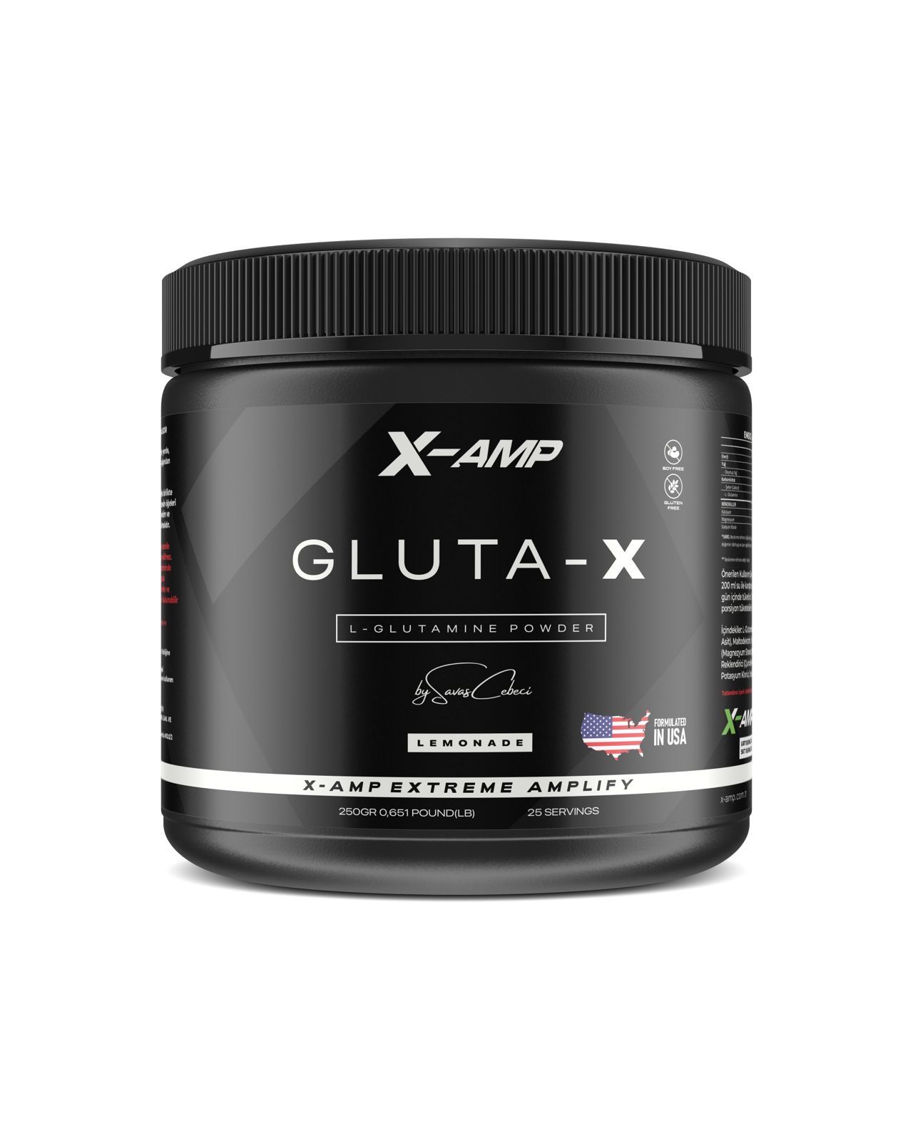 GLUTA-X L-Glutamine Powder 250Gr