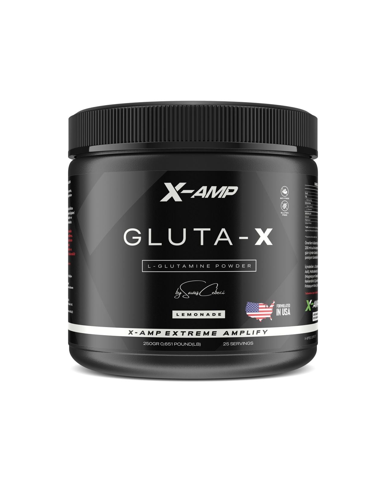 GLUTA-X L-Glutamine Powder 250Gr