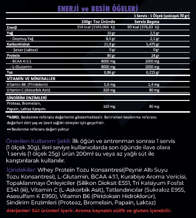 WHEY-X Whey Protein Tozu 2000Gr CHOCOLATE